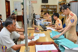 Công an tỉnh Kon Tum triển khai phân cấp công tác đăng ký xe kể từ ngày 21/5/2022