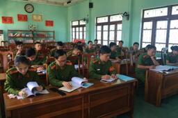 Tập huấn, bồi dưỡng kiến thức nghiệp vụ cho cán bộ, chiến sĩ Phòng Cảnh sát Phòng cháy, chữa cháy và cứu nạn, cứu hộ