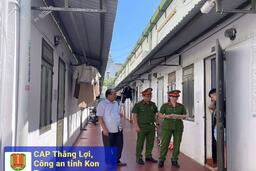 Công an phường Thắng Lợi, thành phố Kon Tum chủ động phòng ngừa tội phạm và tệ nạn ma tuý trên địa bàn