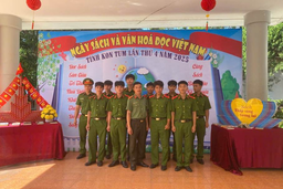 Công an tỉnh Kon Tum hưởng ứng Ngày Sách và Văn hóa đọc Việt Nam lần thứ 4 năm 2025