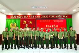 Hoạt động chào mừng 80 năm Ngày truyền thống lực lượng CAND của Cơ quan UBKT Đảng ủy Công an tỉnh Kon Tum