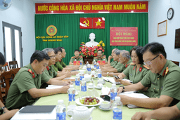 Hội nghị bàn hợp nhất Hội cựu Công an nhân dân hai tỉnh Kon Tum và Quảng Ngãi