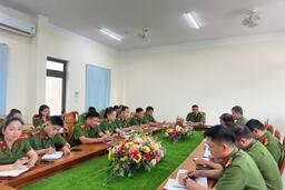 Phòng Cảnh sát điều tra tội phạm về ma túy tổ chức sinh hoạt chuyên đề về tấm gương dũng cảm của Liệt sĩ Nguyễn Đăng Khải