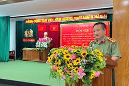 Hội nghị tập huấn triển khai thực hiện Đề án số 13 của Bộ Công an