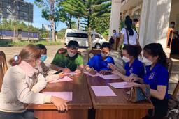 Đoàn thanh niên Công an huyện Kon Plông tham gia hiến máu nhân đạo đợt II năm 2022