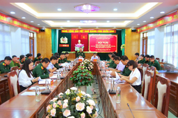 Hội nghị tổng kết công tác dân vận lực lượng vũ trang năm 2024; triển khai nhiệm vụ trọng tâm công tác dân vận năm 2025