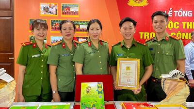 Công an tỉnh Kon Tum đạt thành tích tại Cuộc thi Đại sứ Văn hóa đọc trong CAND năm 2022