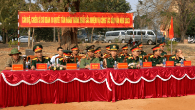 Lực lượng vũ trang tỉnh Kon Tum làm tốt công tác dân vận