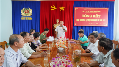 Chuẩn bị cho Đại hội thành lập Hội Cựu Công an nhân dân tỉnh Kon Tum