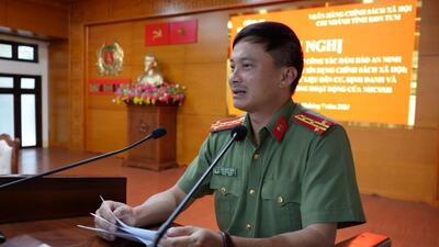 Phối hợp bảo đảm an ninh, trật tự trong hoạt động tín dụng chính sách xã hội trên địa bàn tỉnh Kon Tum