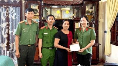 Công tác “Đền ơn đáp nghĩa” trong Công an tỉnh Kon Tum