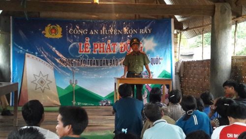 Kon Rẫy: Phát động phong trào toàn dân bảo vệ an ninh tổ quốc – Trang Thông  Tin Điện Tử Công An Tỉnh Kon Tum