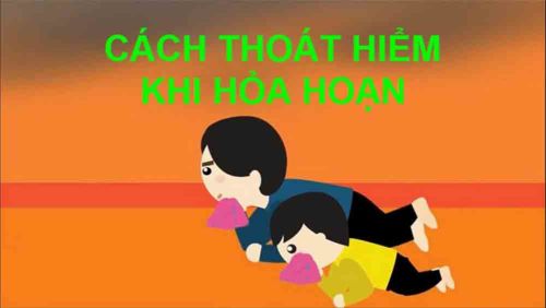  cách thoát hiểm khỏi đám cháy cần biết nếu muốn an 