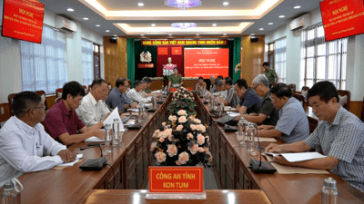 Hội nghị Ban Vận động thành lập Hội Cựu Công an nhân dân tỉnh Kon Tum