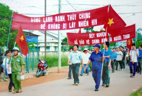 Các hoạt động tuyên truyền phòng, chống ma túy trên địa bàn xã Bàu Hàm luôn được mọi đối tượng, tầng lớp nhân dân tham gia.